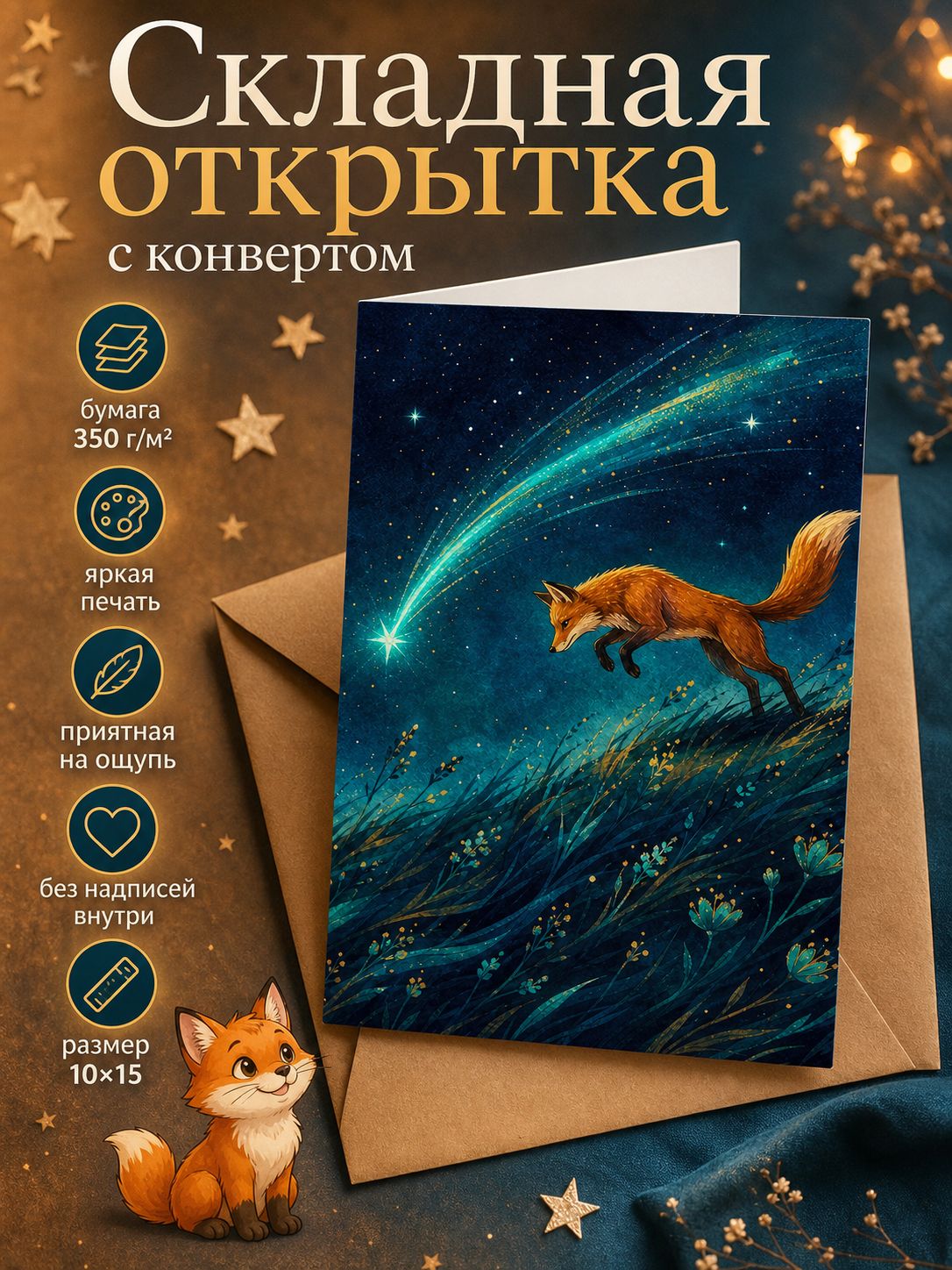 Лис и падающая звезда