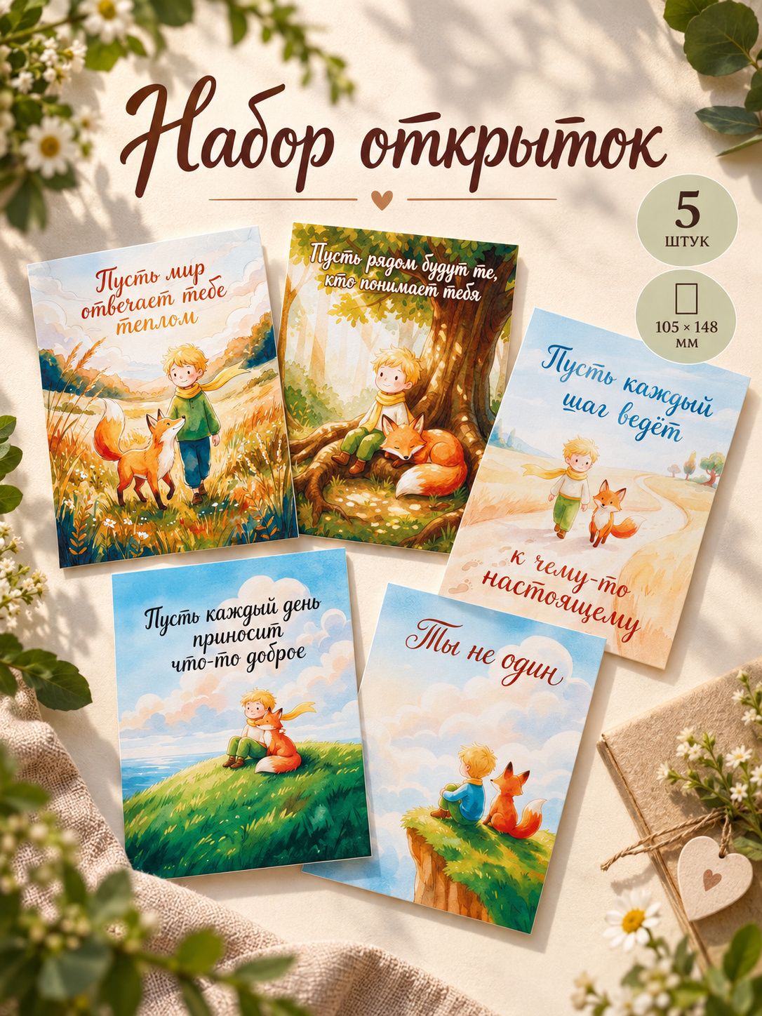 Маленький Принц и лис