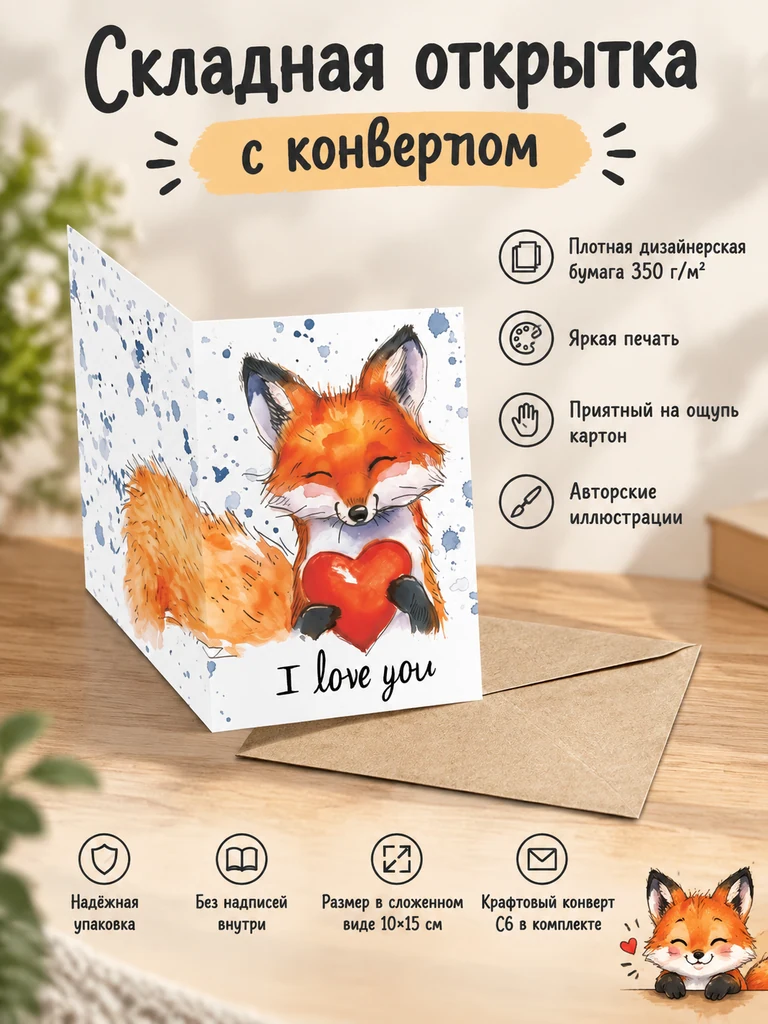 Лиса с сердцем
