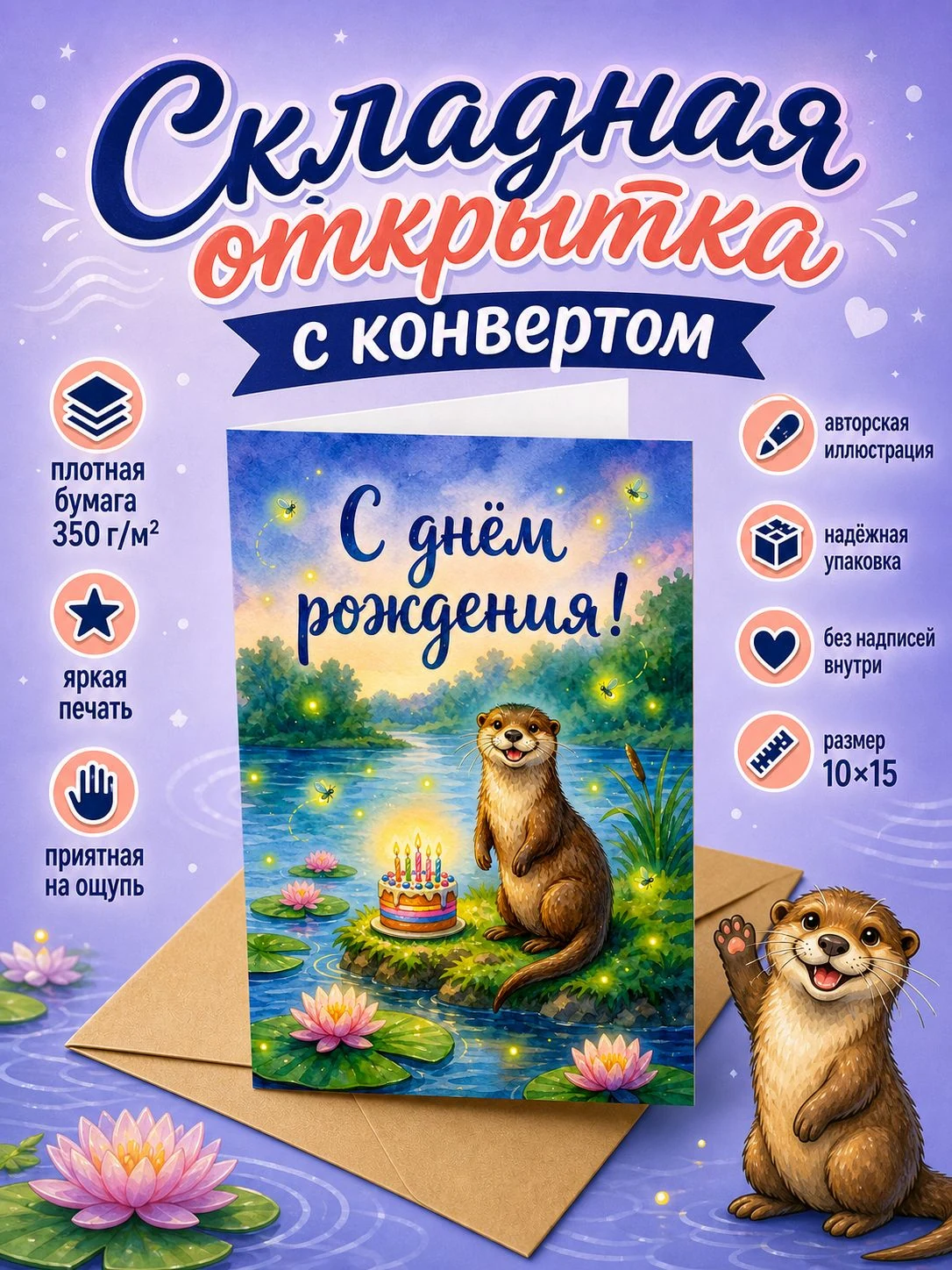 Выдра и тортик