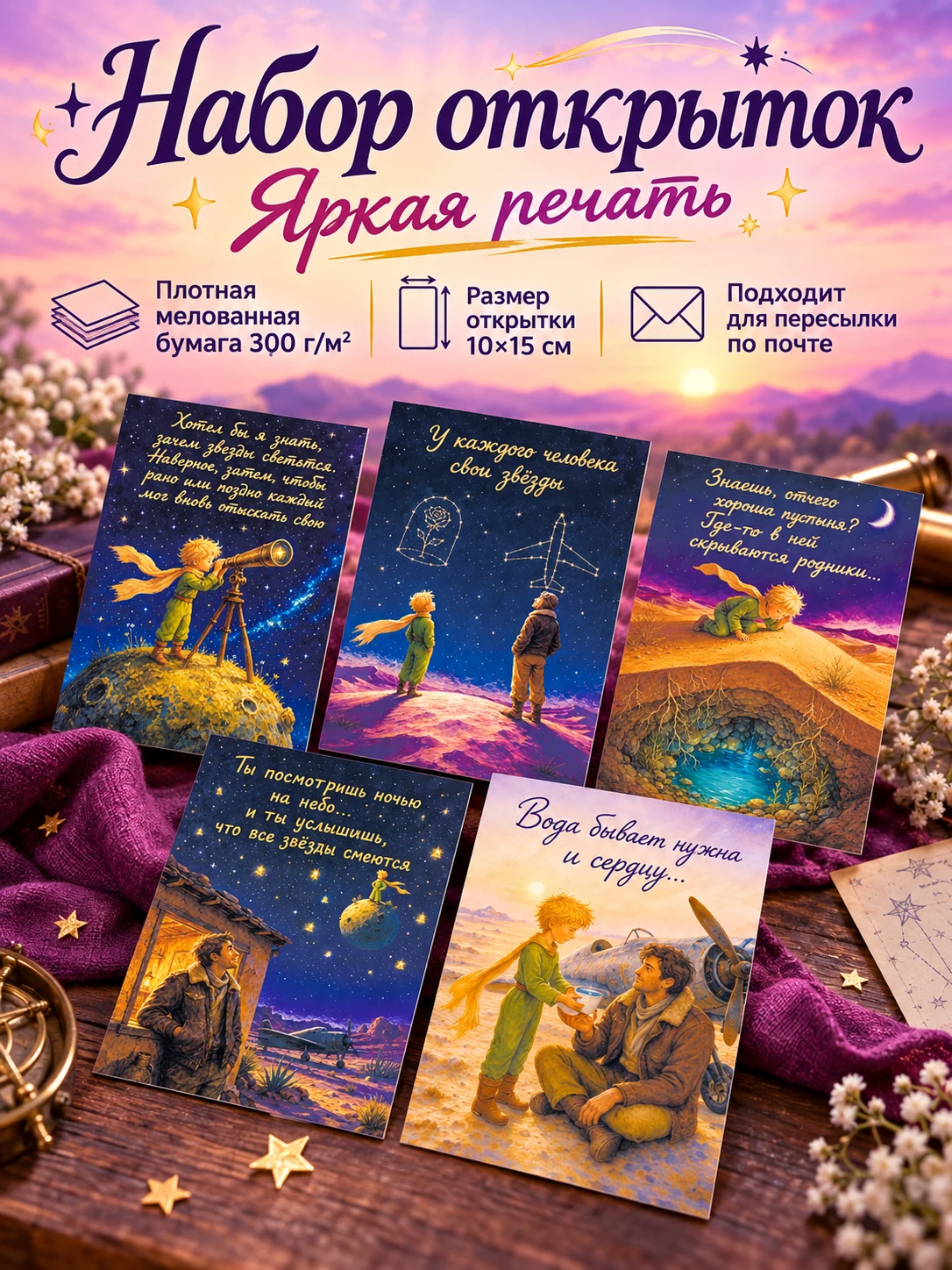Цитаты Экзюпери