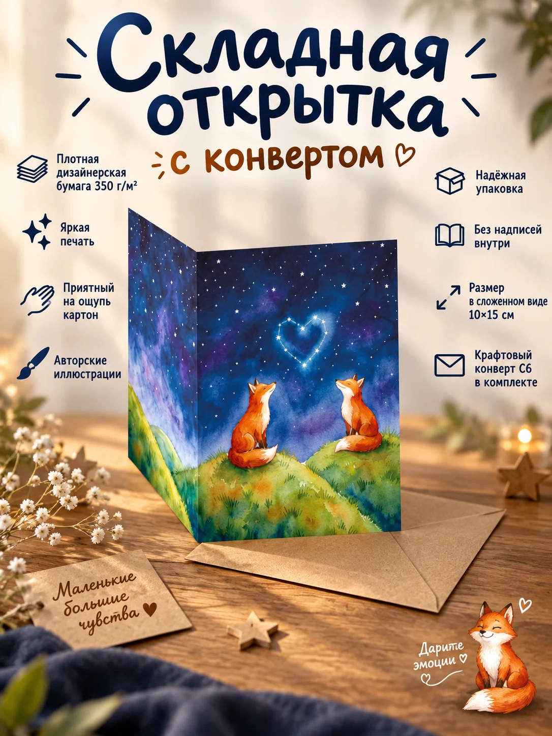 Лисы и звёздное сердце