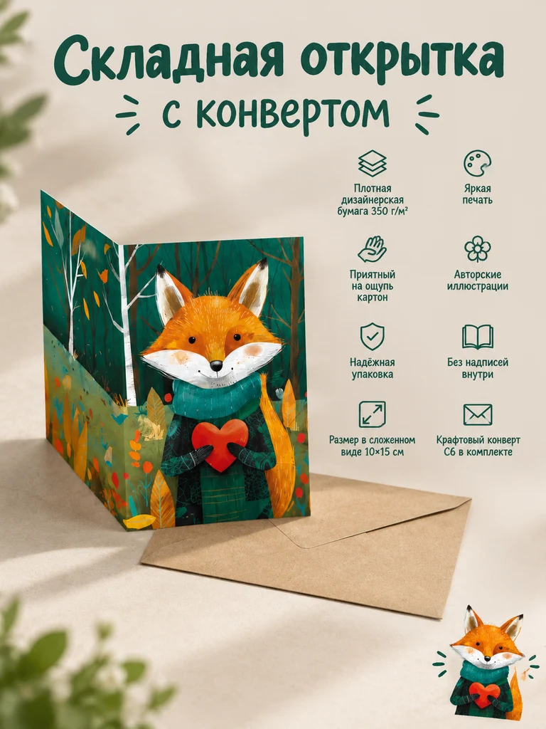 Лиса с сердцем
